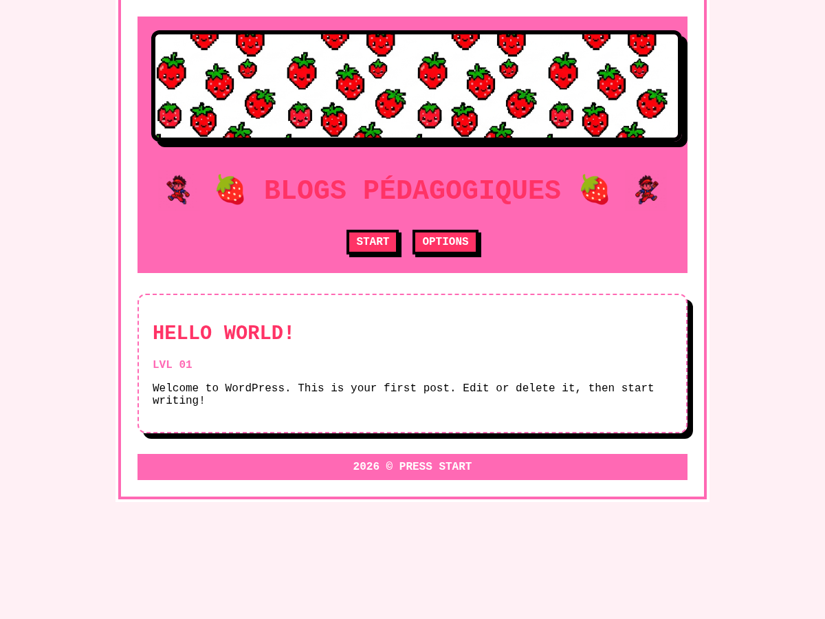 Pixel Fraises