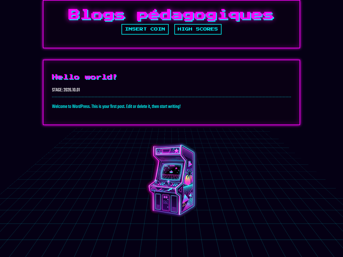 Vaporwave Arcade